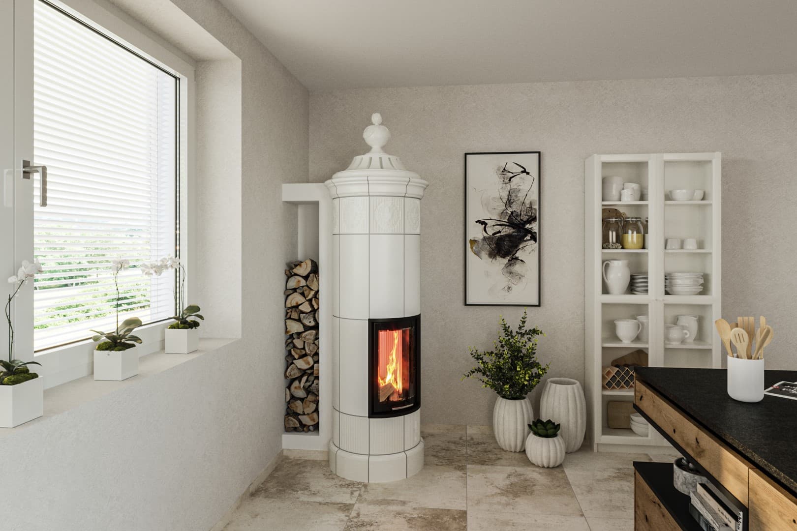 Offener Kamin aus der Steiermark