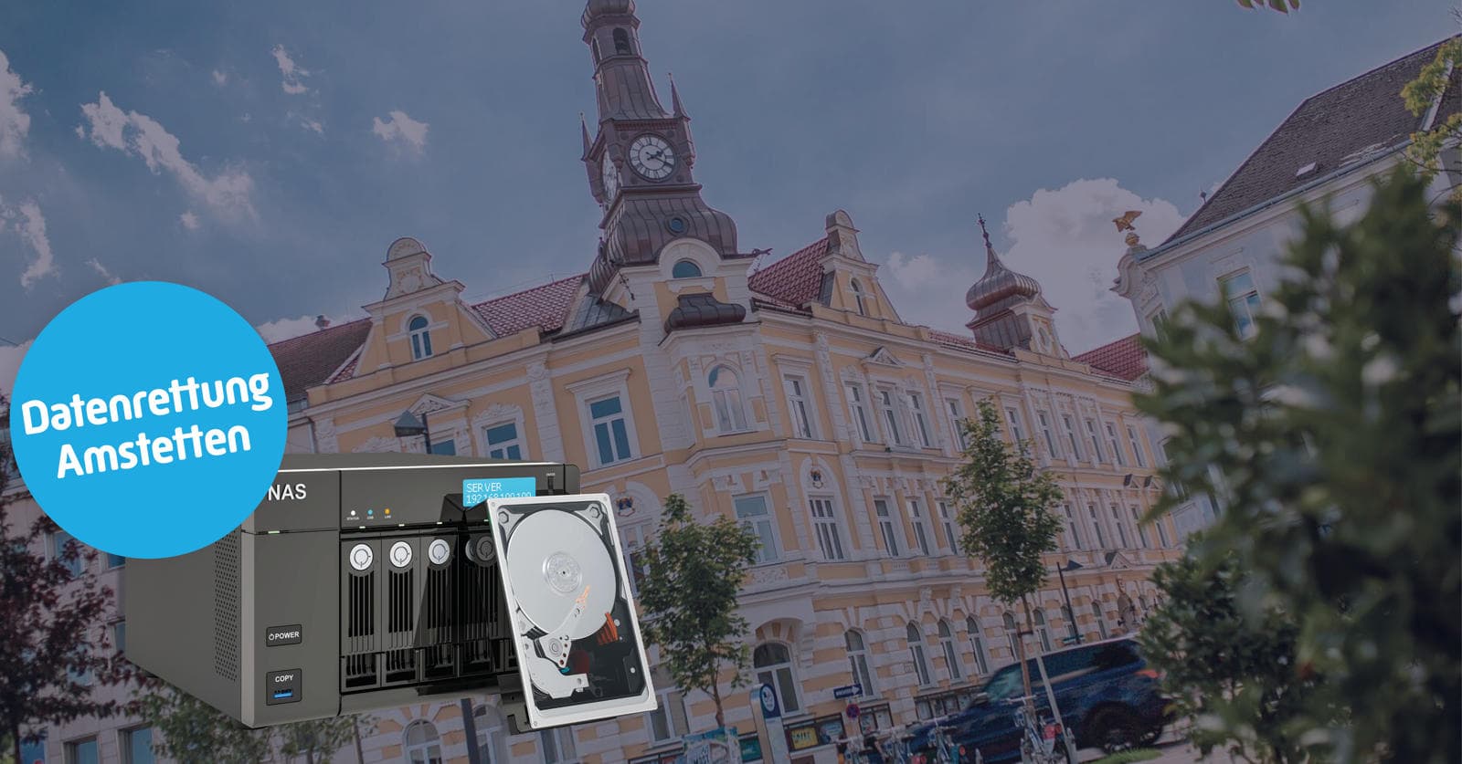 Datenrettung NAS System in Amstetten