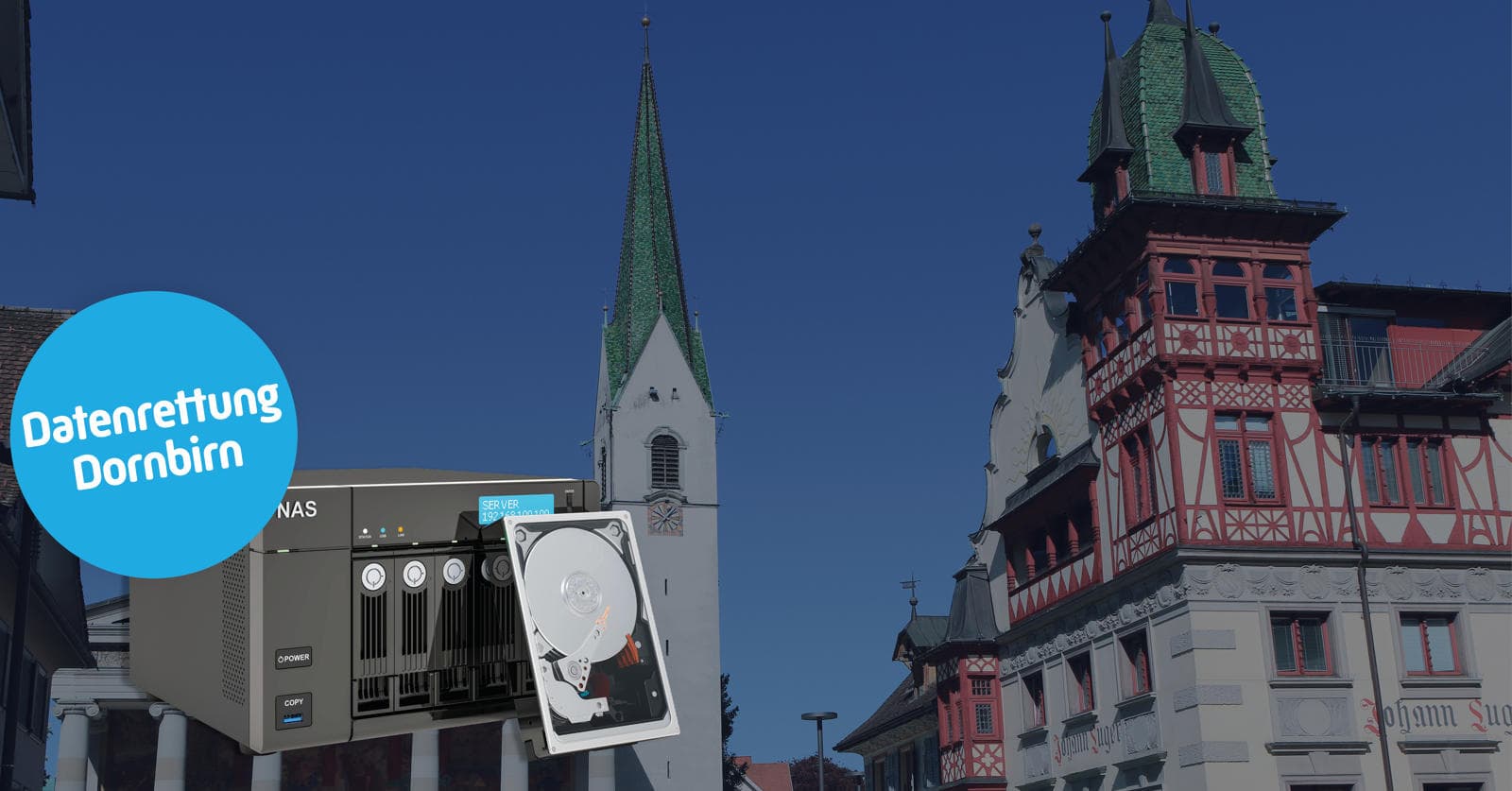Datenrettung NAS System in Dornbirn