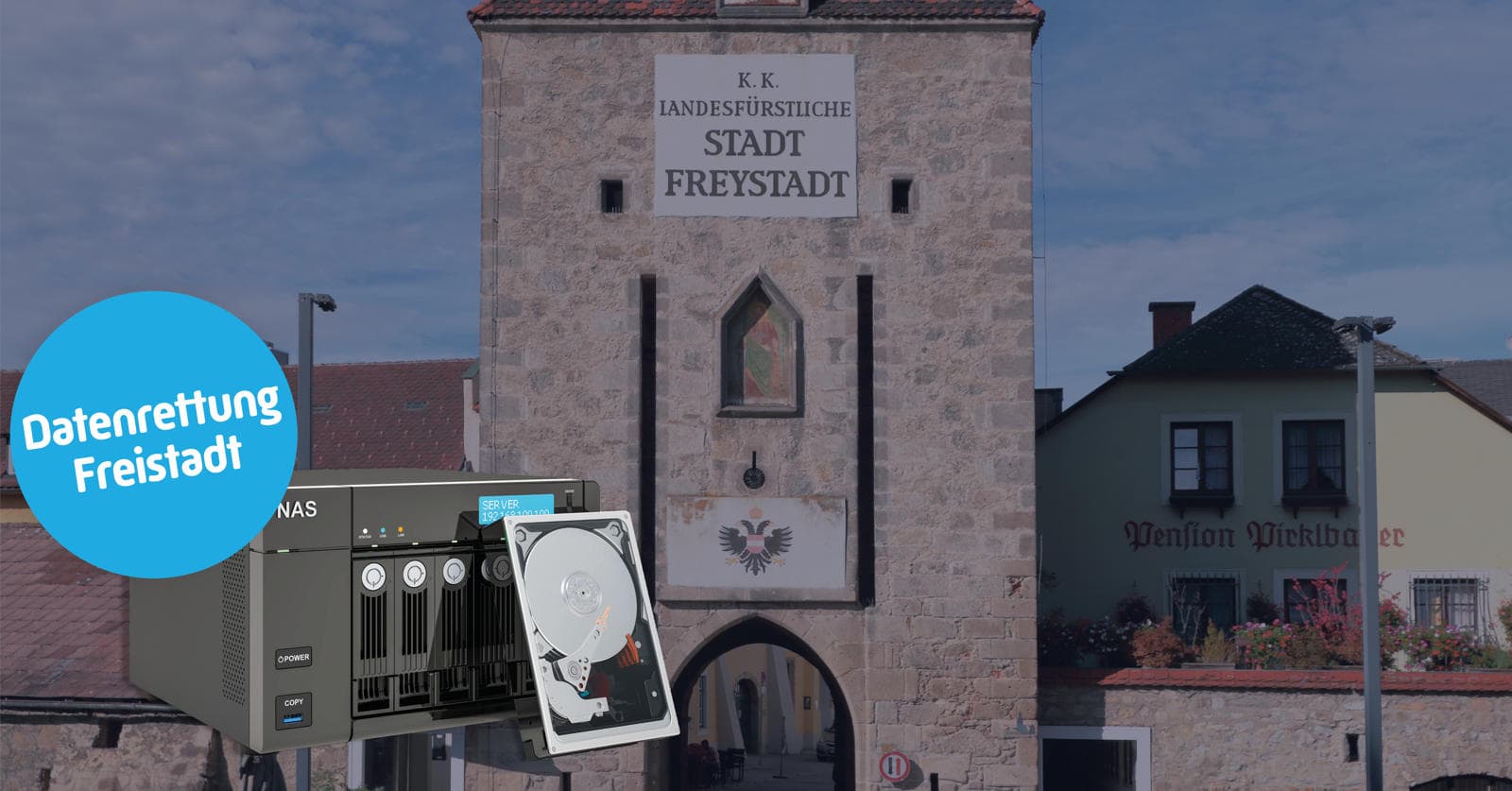 Datenrettung NAS System in Freistadt