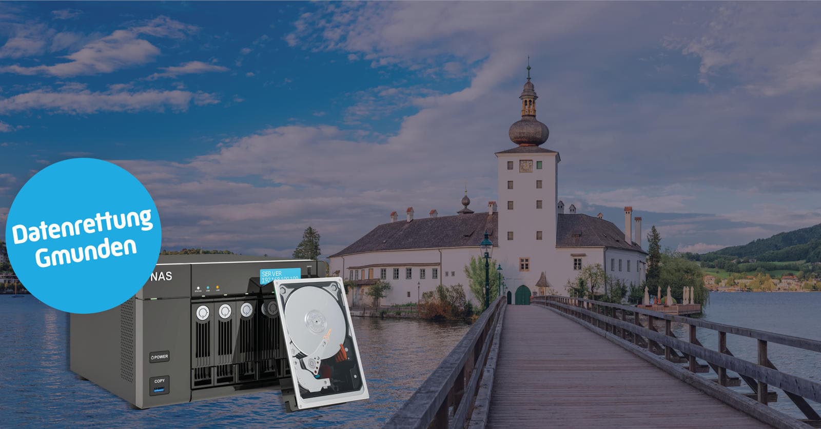 Datenrettung NAS System in Gmunden