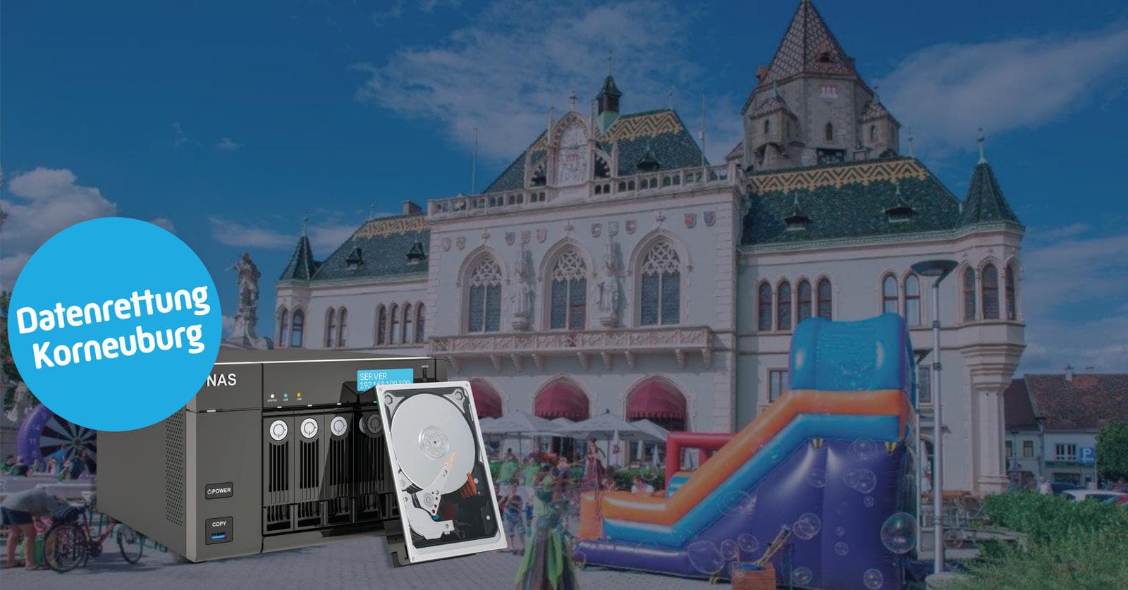 Datenrettung NAS System in Korneuburg