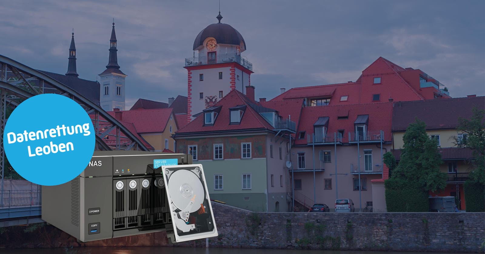 Datenrettung NAS System in Leoben