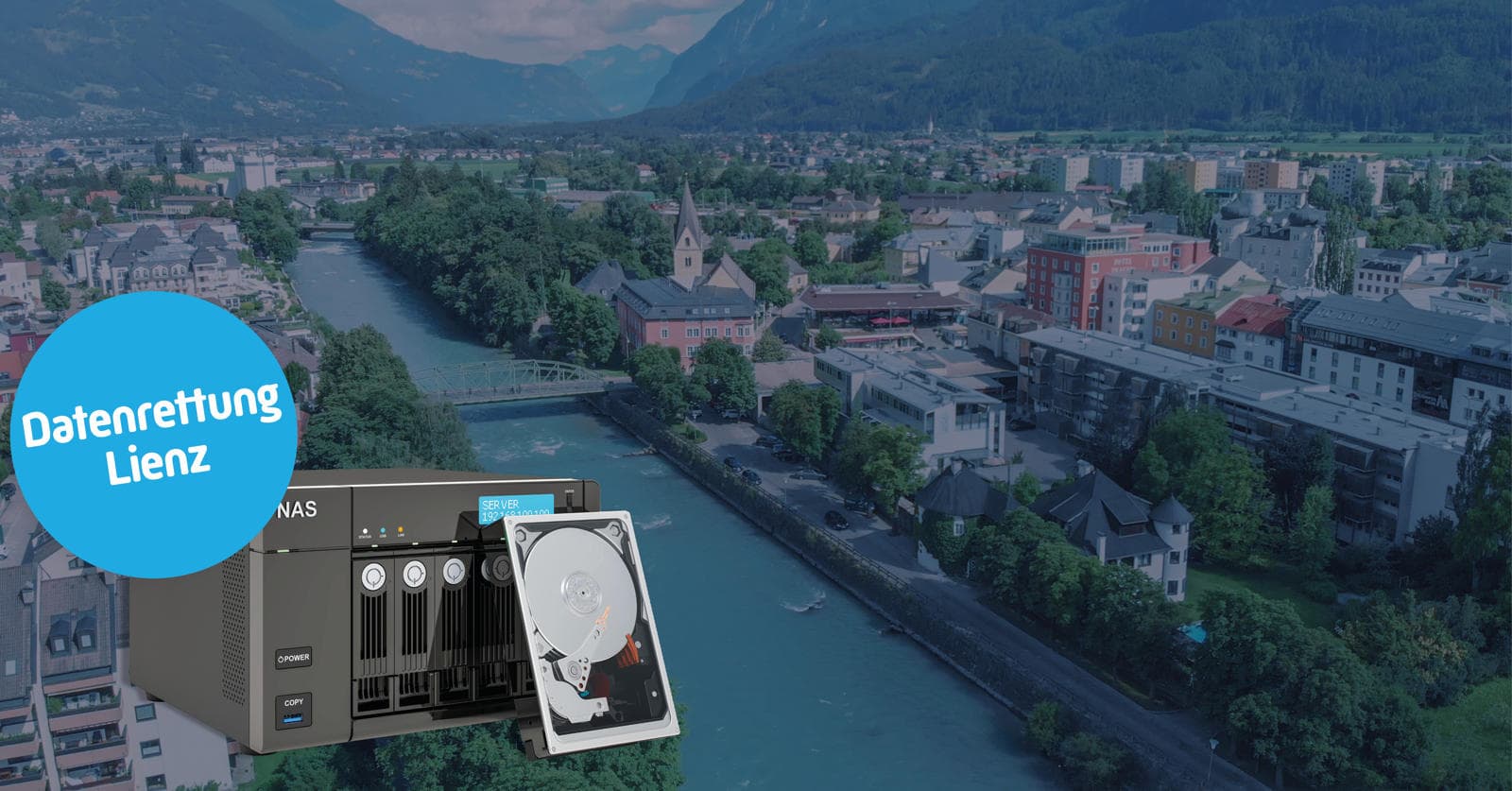 Datenrettung NAS System in Lienz