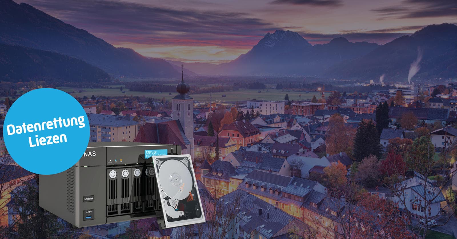 Datenrettung NAS System in Liezen