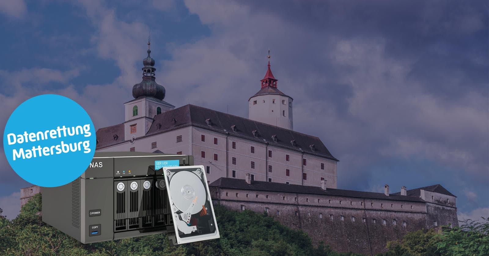 Datenrettung NAS System in Mattersburg