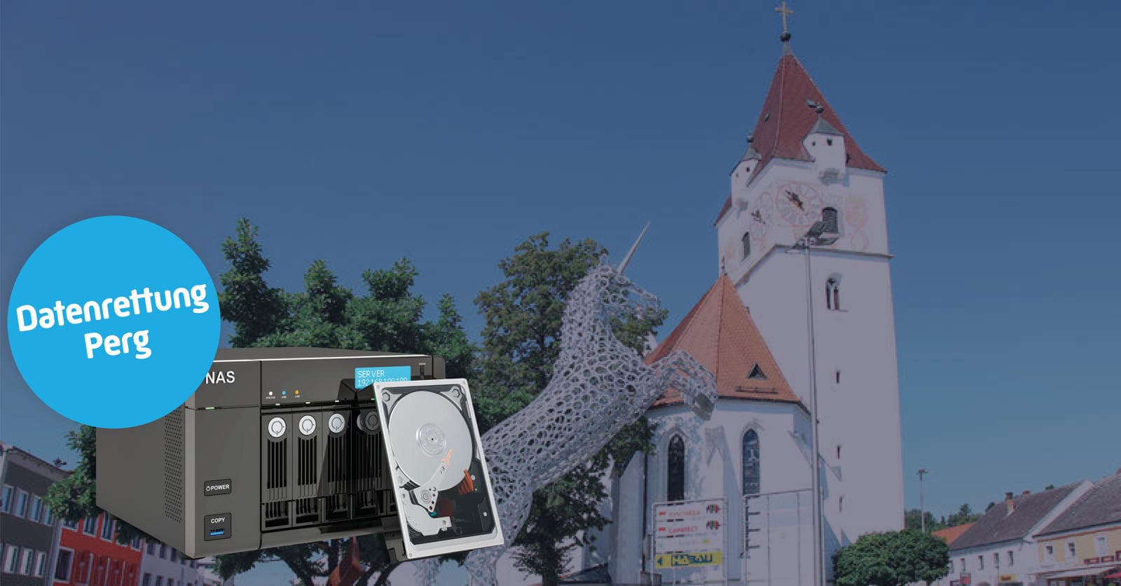 Datenrettung NAS System in Perg