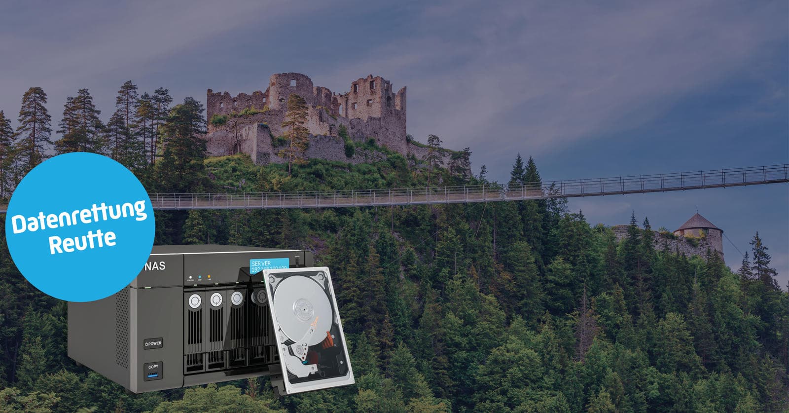 Datenrettung NAS System in Reutte