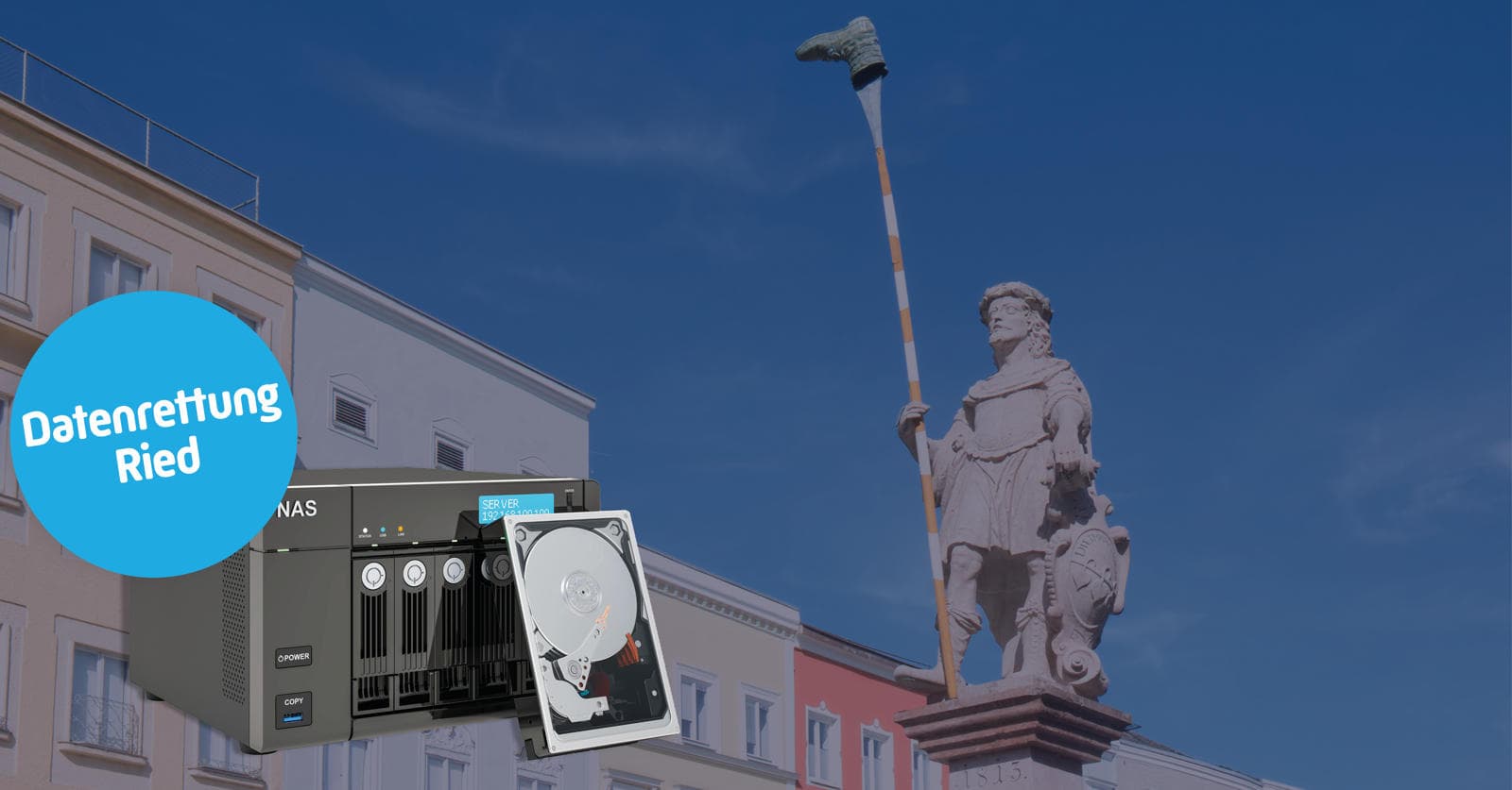 Datenrettung NAS System in Ried