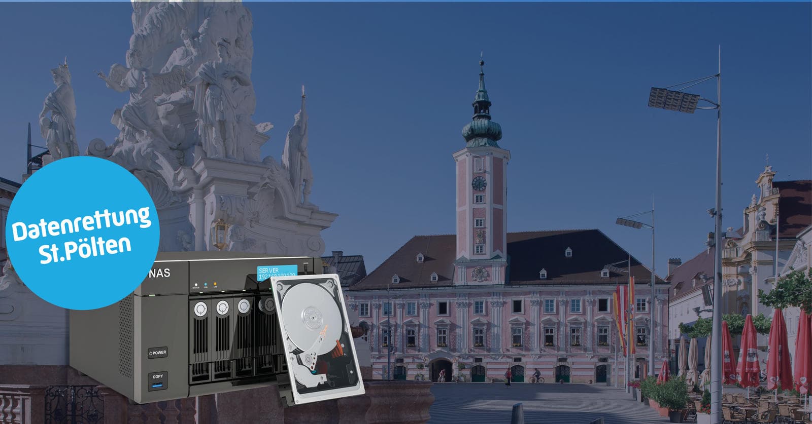 Datenrettung NAS System in St. Pölten