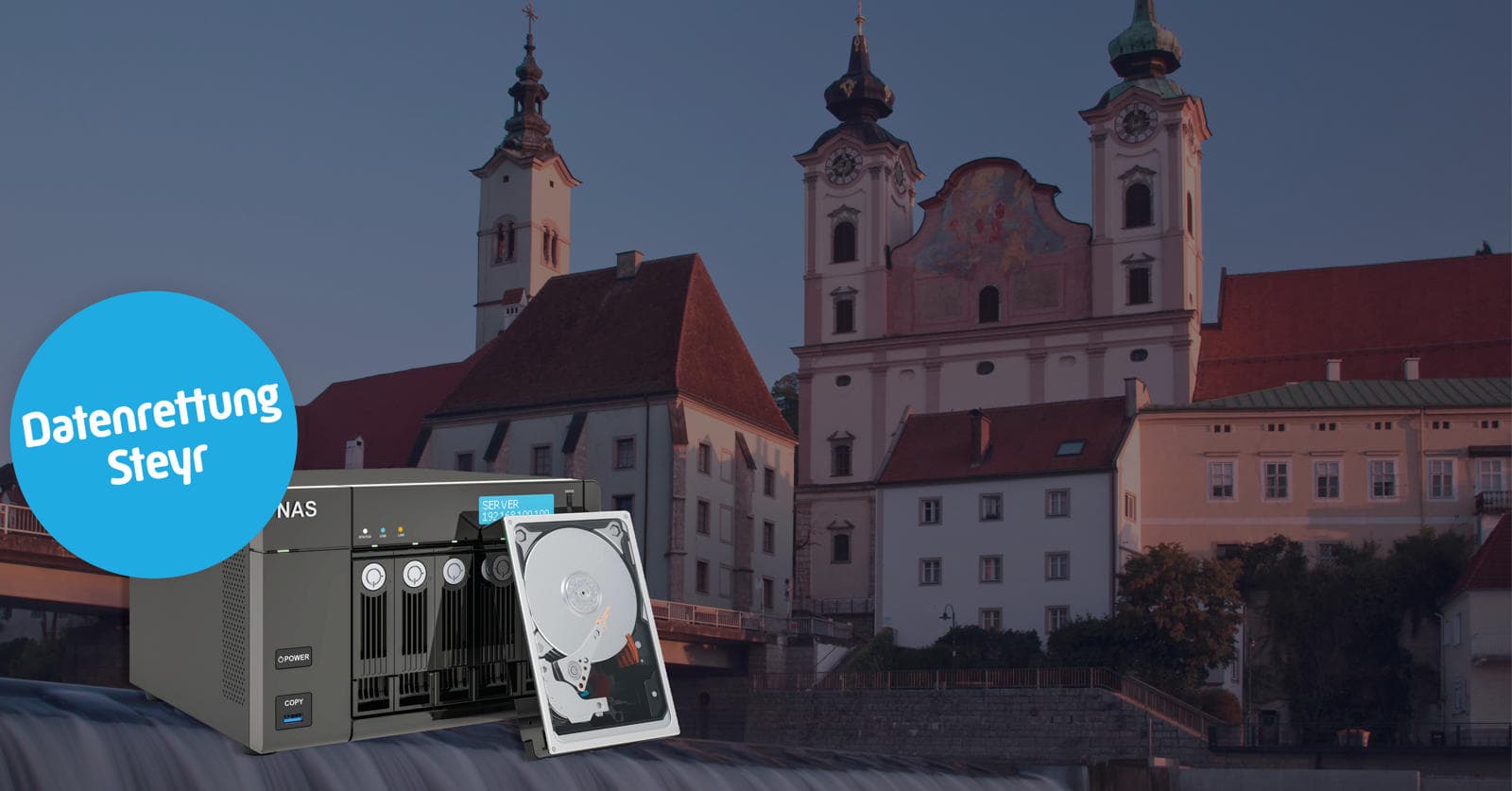 Datenrettung NAS System in Steyr