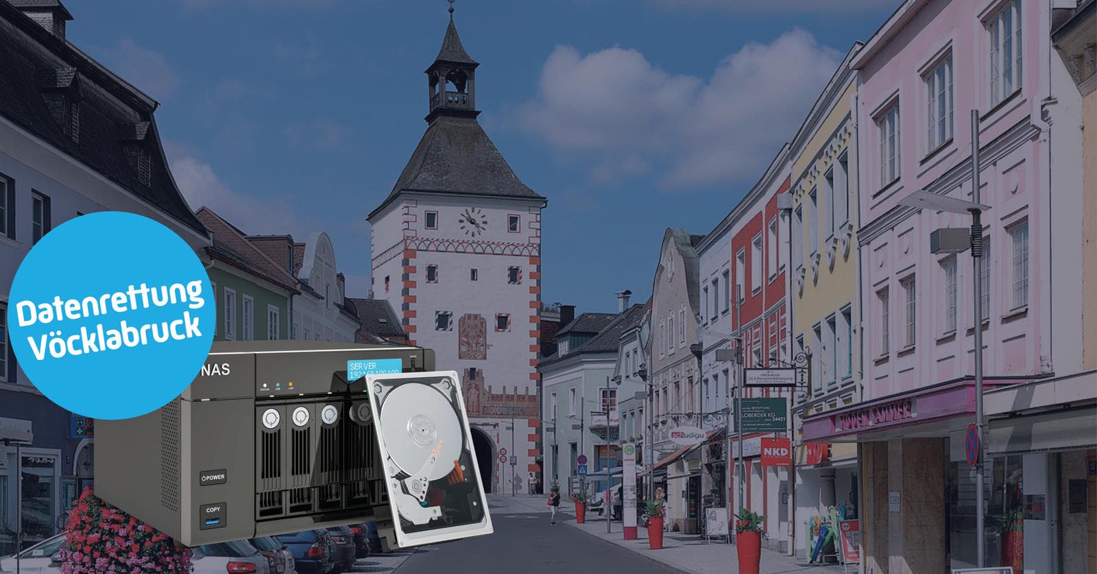 Datenrettung NAS System in Vöcklabruck