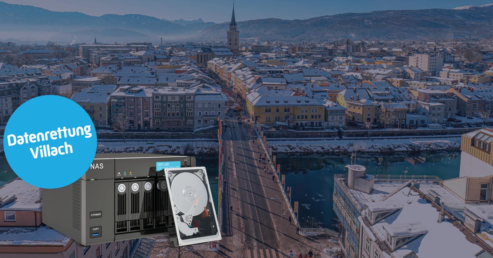 Datenrettung NAS System in Villach