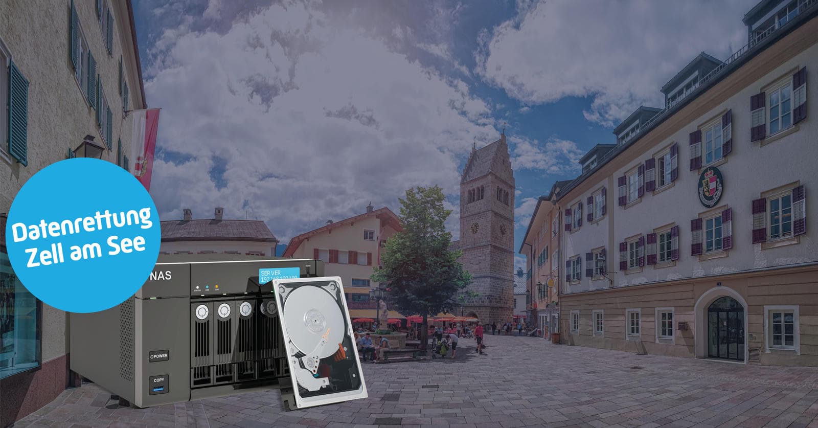 Datenrettung NAS System in Zell am See