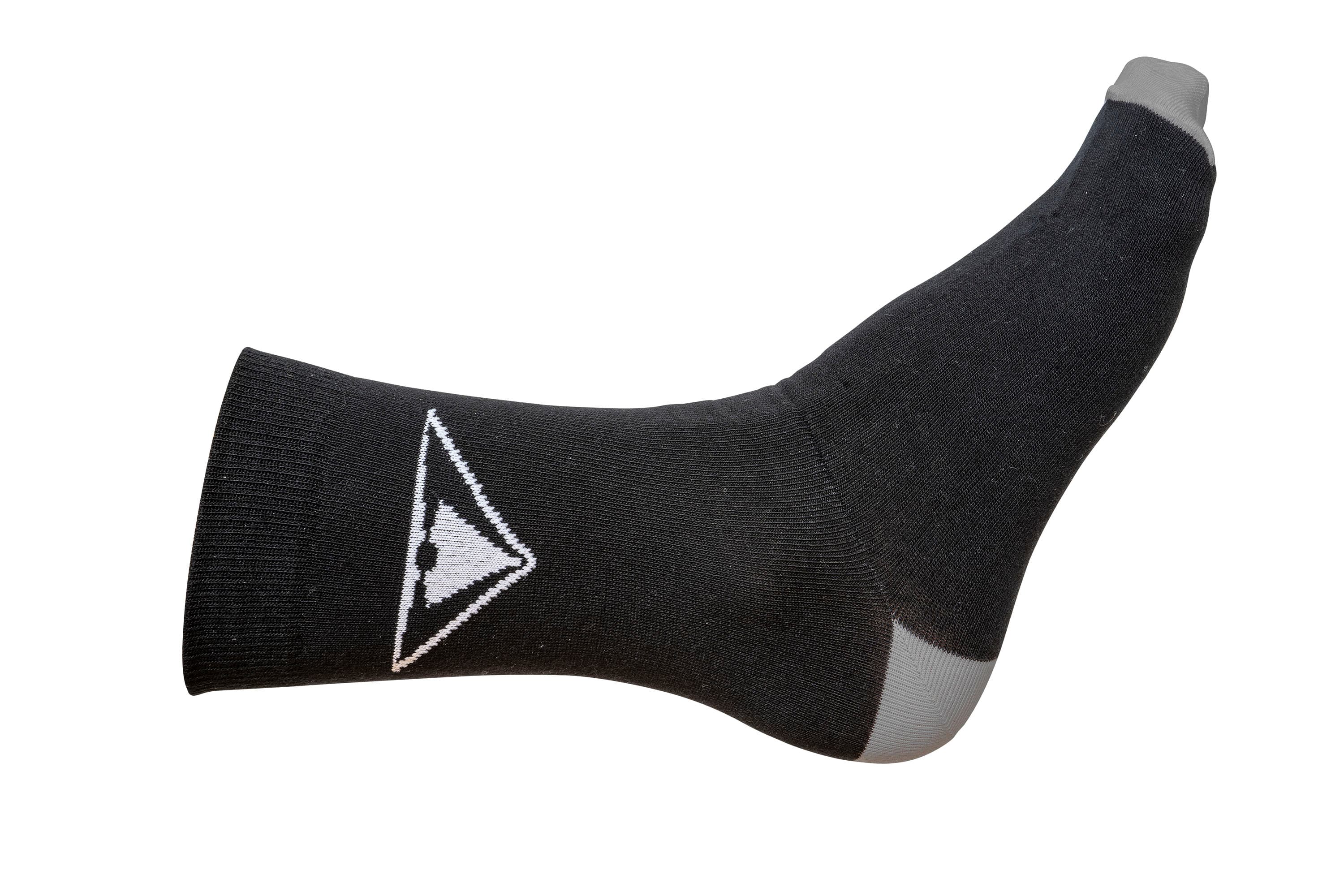 Cotton Socks black grey 43/47