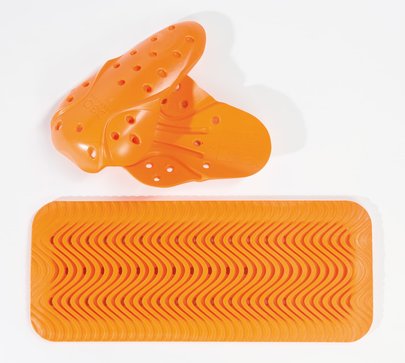 Protektor D30 PROTECTOR Set orange for Hoody Leather-     jacket