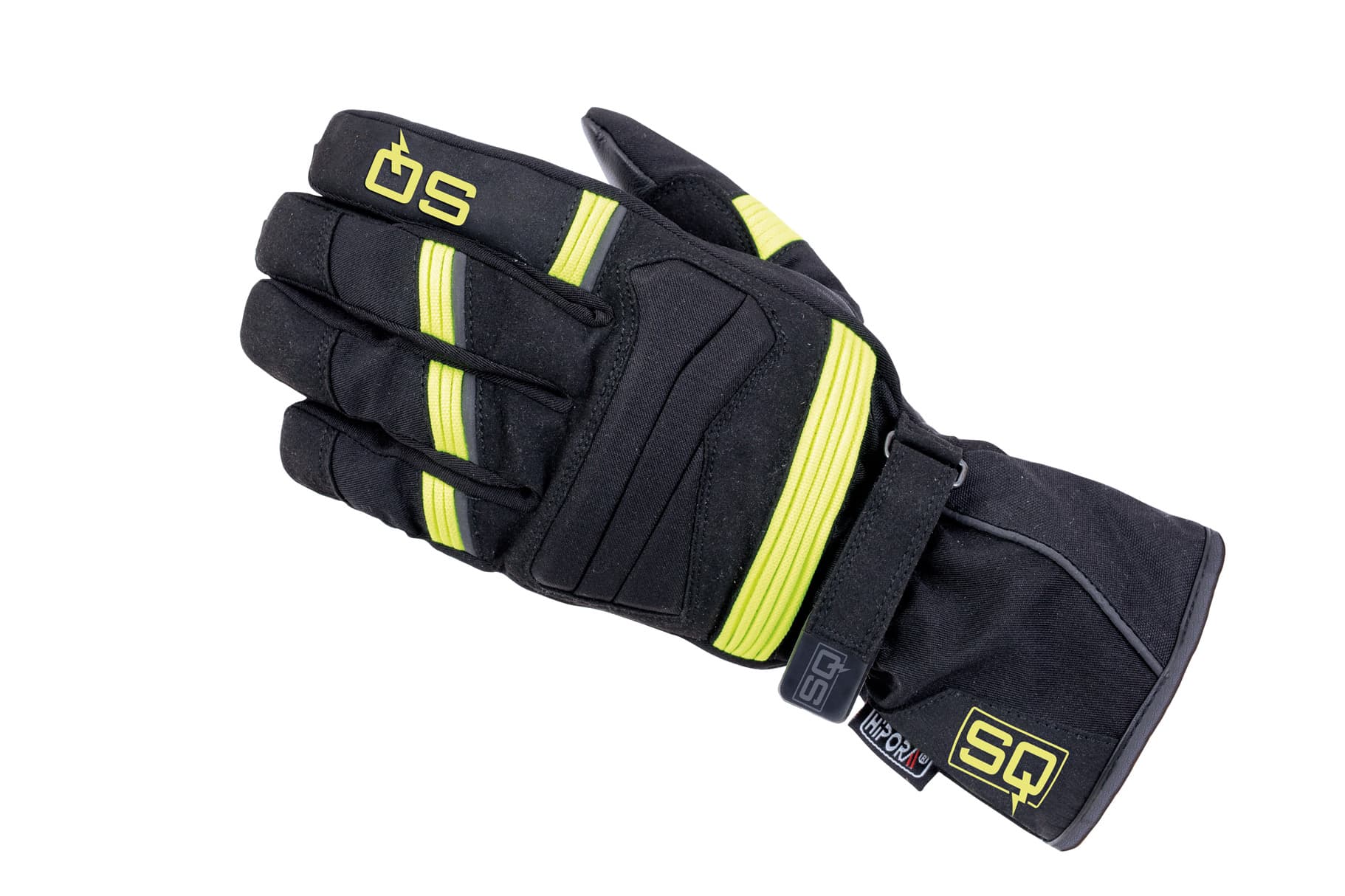 Handschuh DUKE black/fluo L