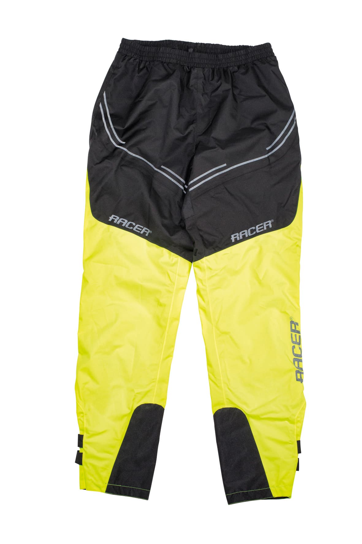 FLEX RAINTROUSERS fluo-black 3XL