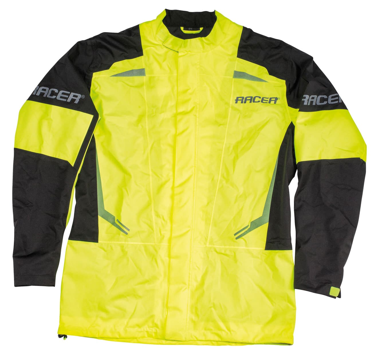 FLEX RAINJACKET fluo-black XL