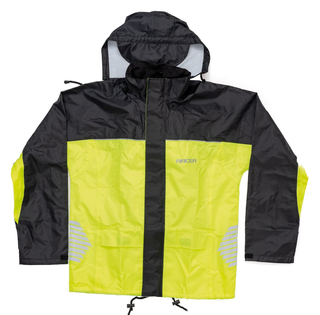 FLUO RAINJACKET fluo-black 10XL