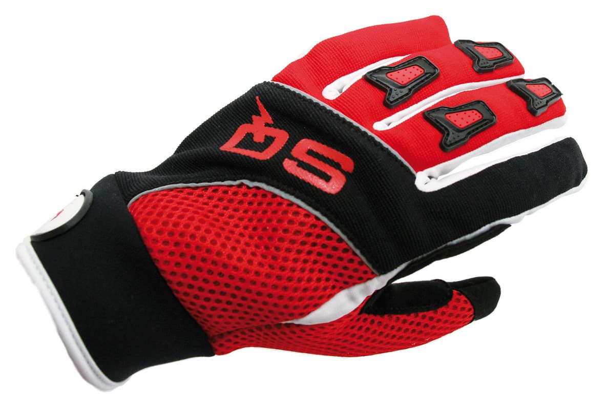 Handschuh MOTO MX  black/red L