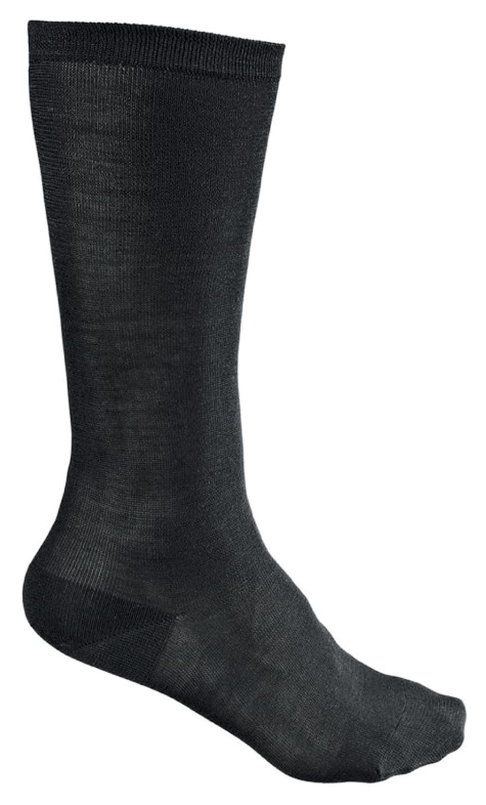 SILK SOCKS black M / 38-40