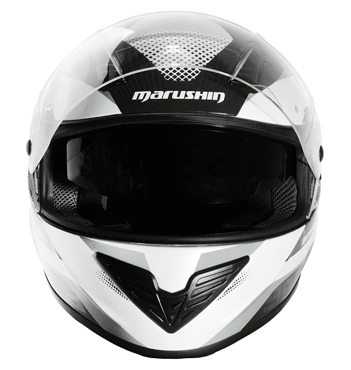 Marushin FullFace 999 RS Comfort, Space white/grey XS