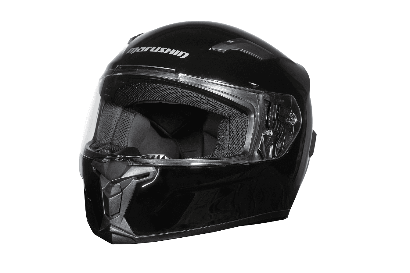 Marushin M-299 Comfort schwarz glänzend Gr.L