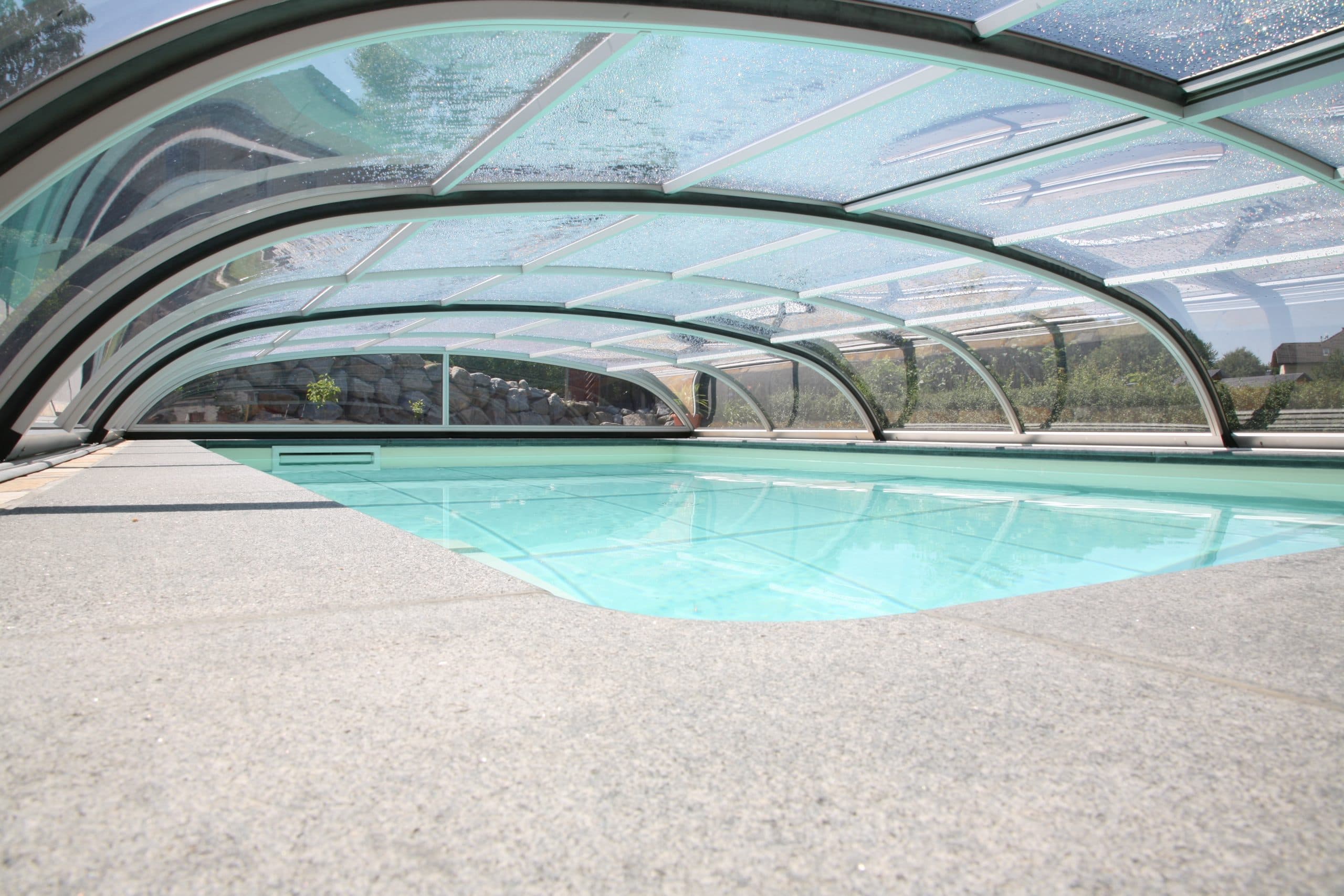 Hytek Pool Überdachung/Poolabdeckung
