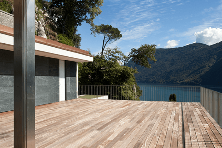 Terrassendielen aus Massivholz