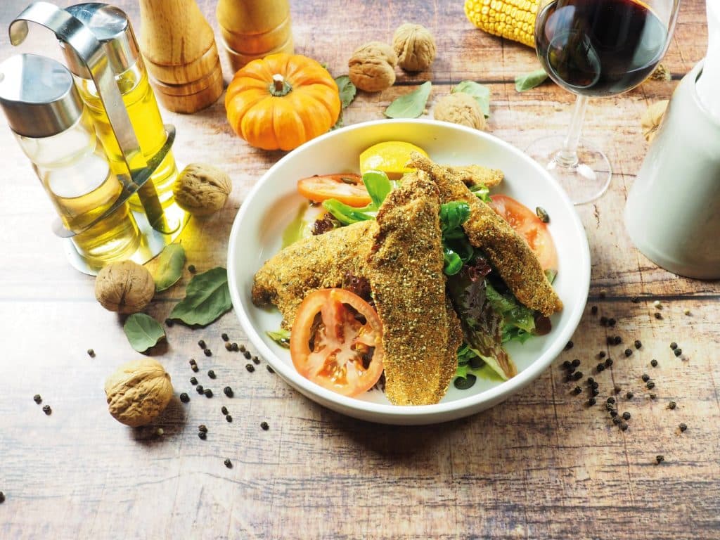 Steirischer Backhendlsalat