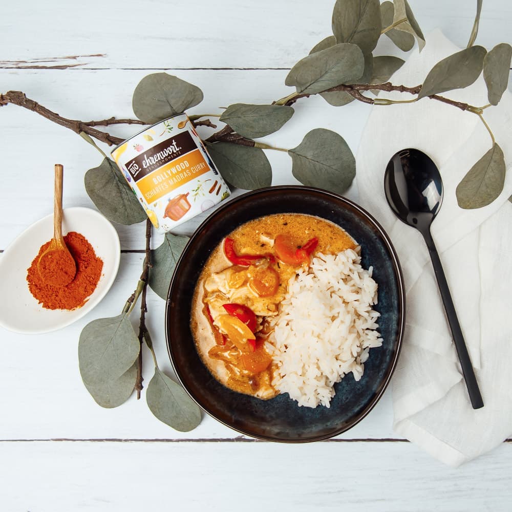 BIO Bollywood Scharfes Madras Curry
