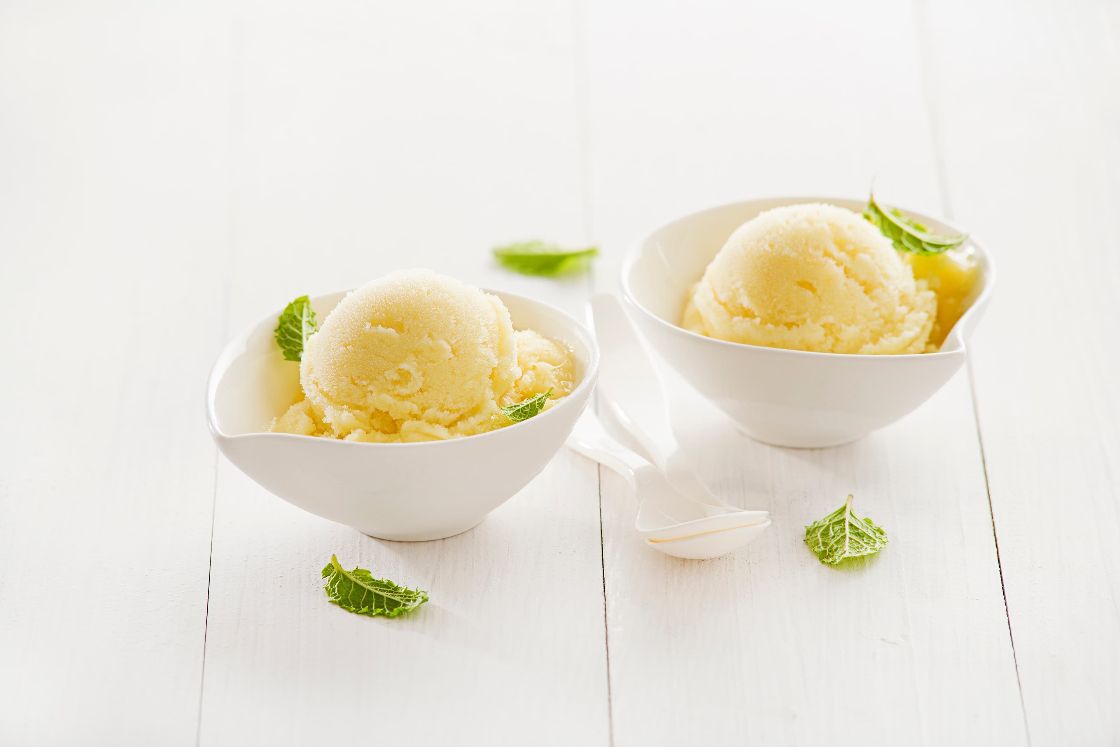 Bauernhofeis - Birnensorbet