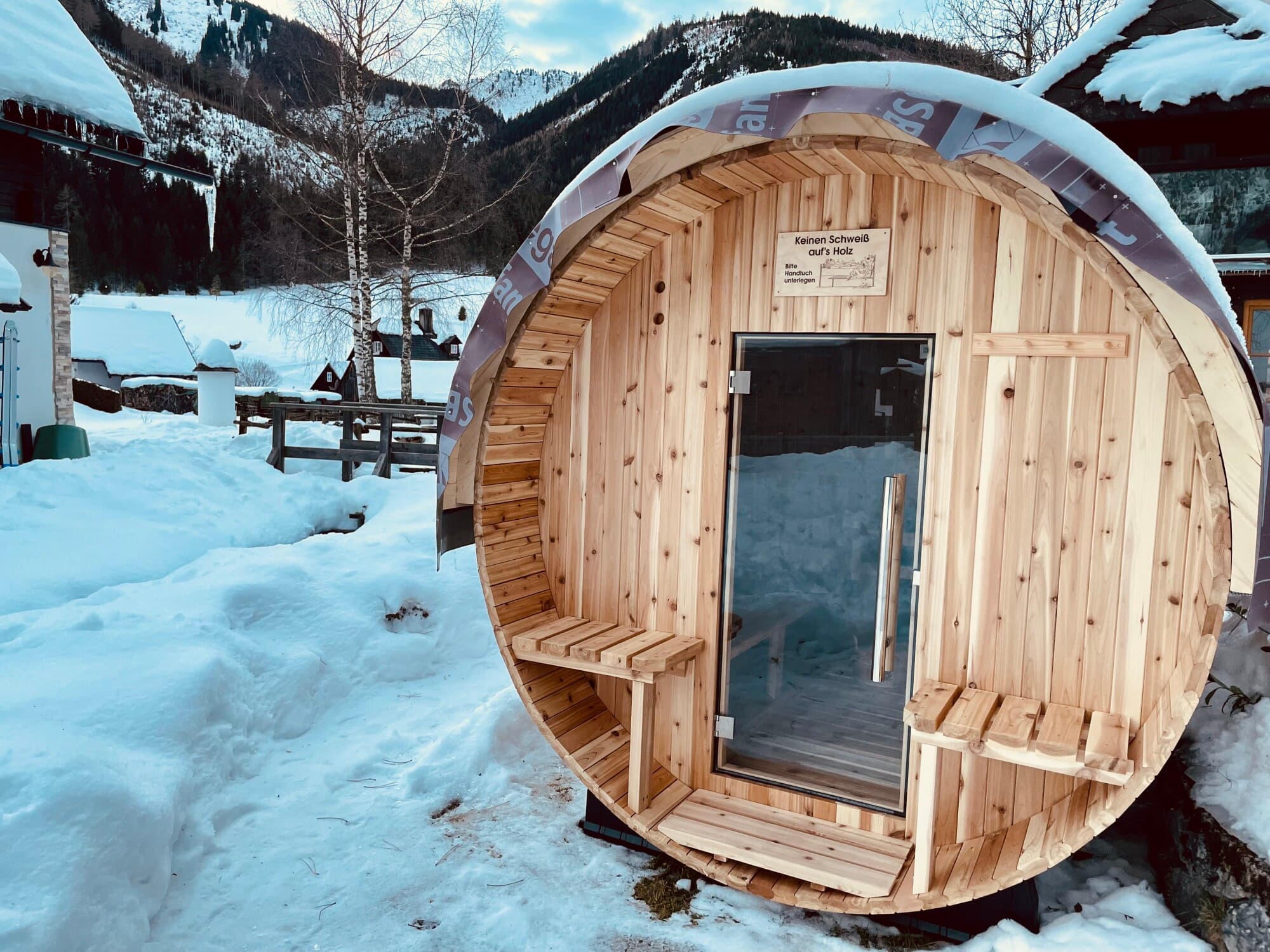 Skihütte Donnersbachwald direkt an der Piste