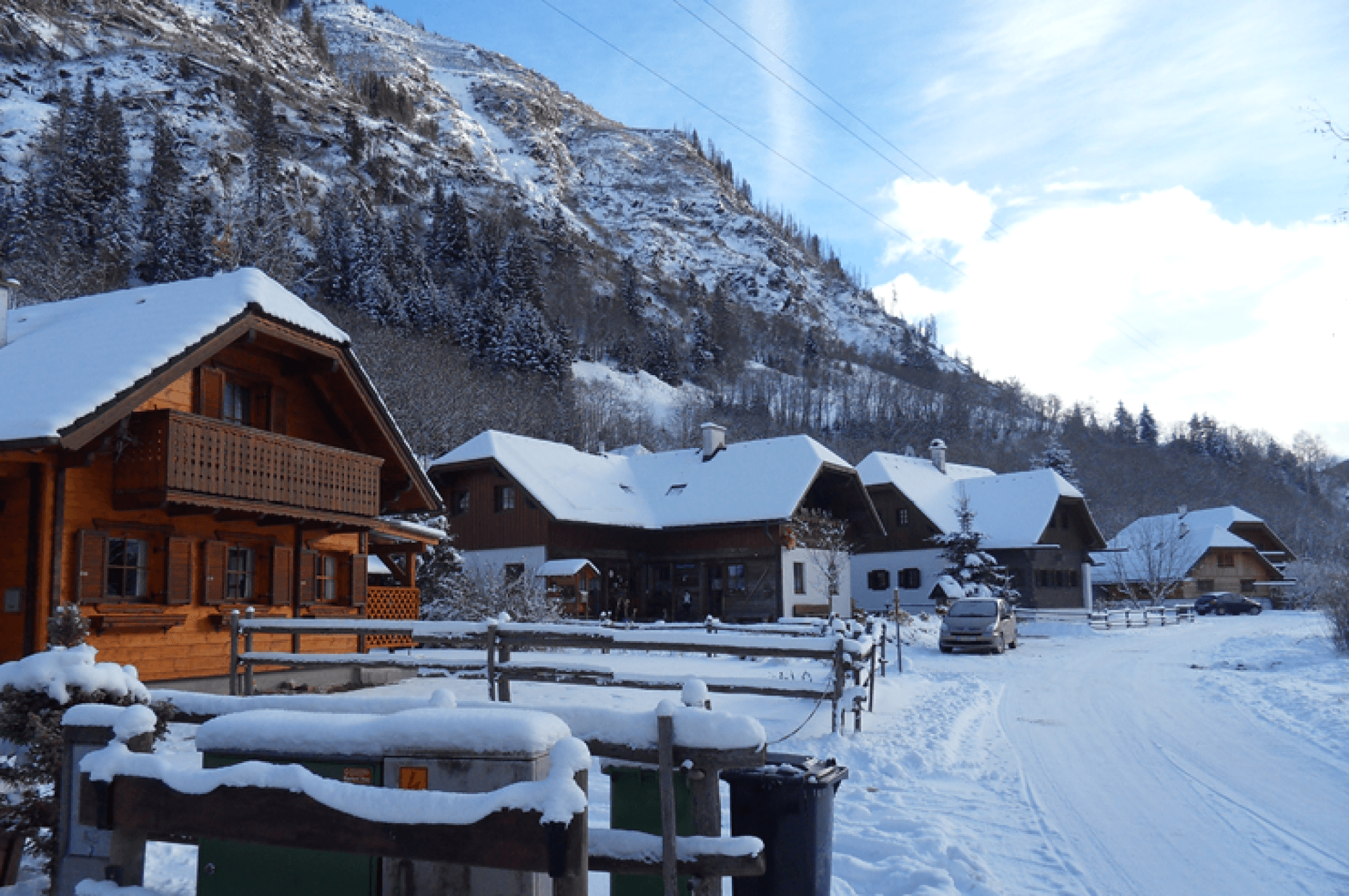 Skihütte Donnersbachwald direkt an der Piste