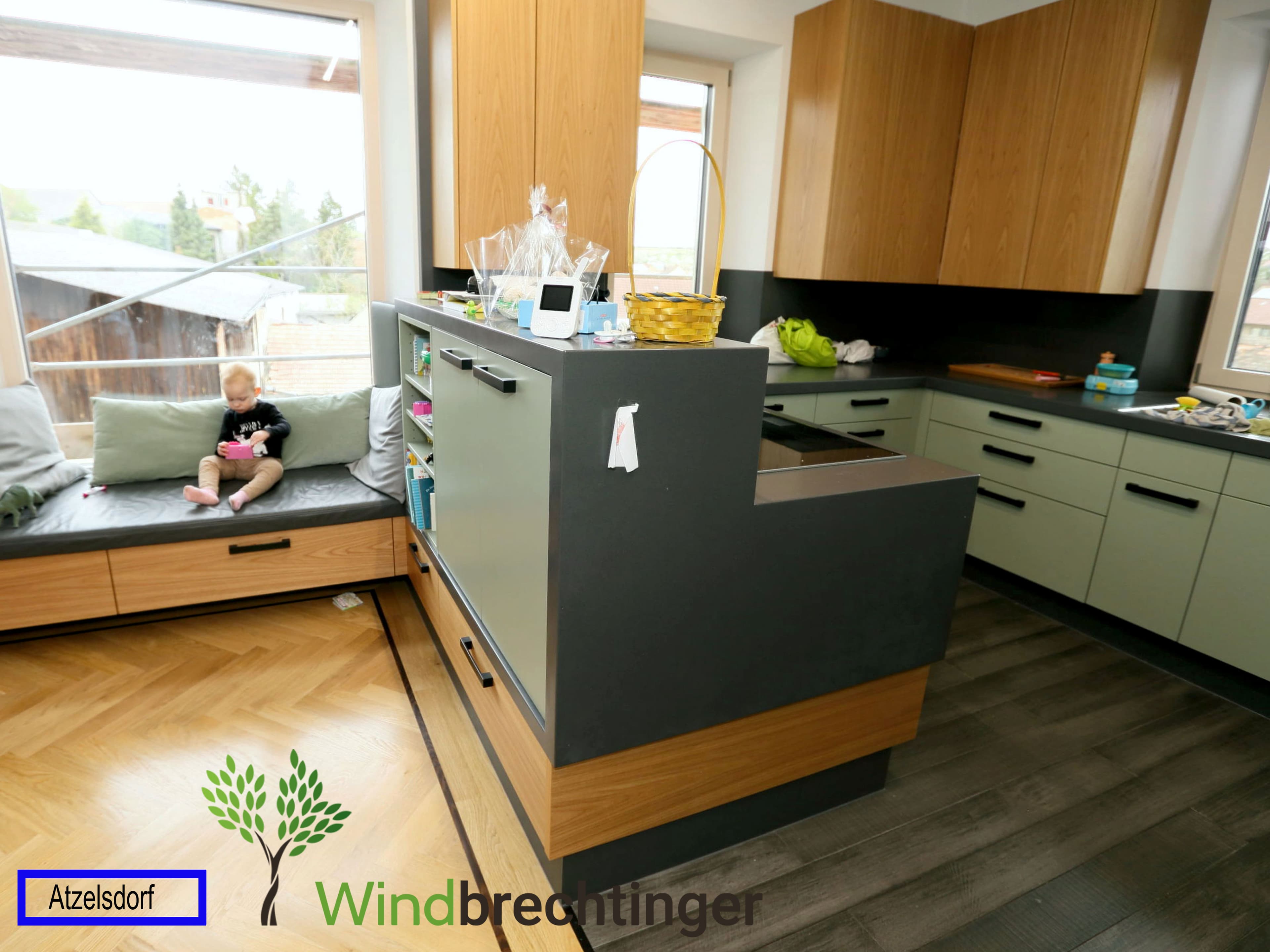  Moderne Küche in Atzelsdorf Ein Meisterstück von Tischlerei Windbrechtinger