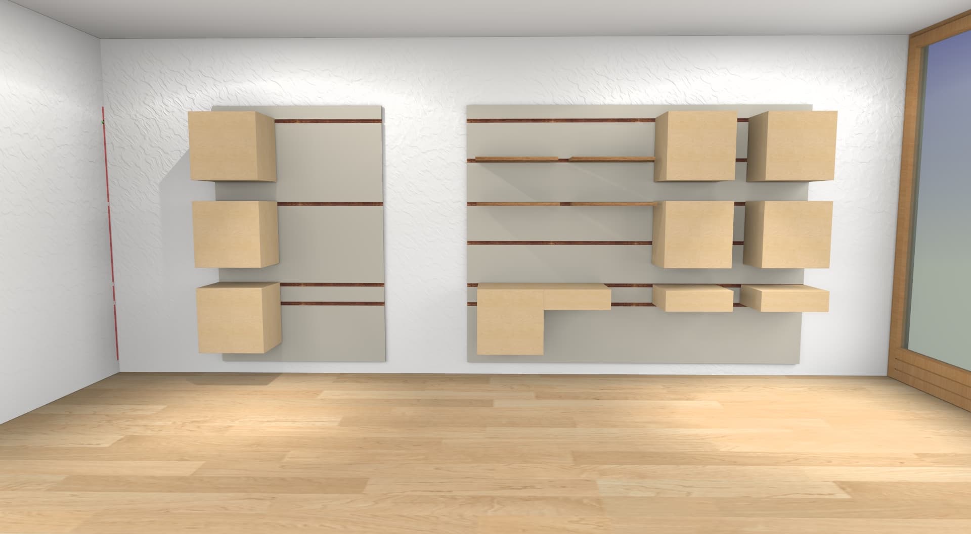 Wonderwall – Flexible Wohnraumlösung by Grün Gruppe in Wien