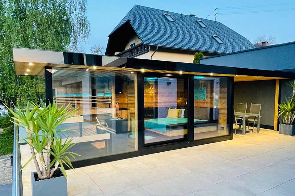 Sauna im Außenbereich in Österreich – Genießen Sie Natur und Wellness