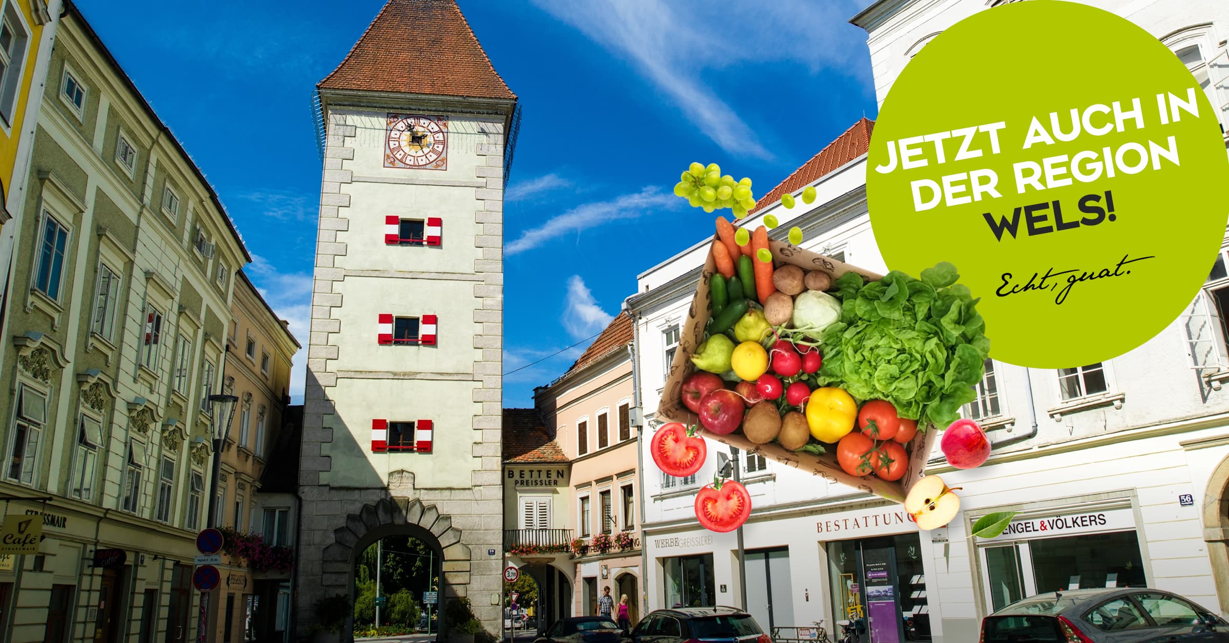 Bio Obst und Gemüse Kiste online Abo bestellen und kaufen in Wels