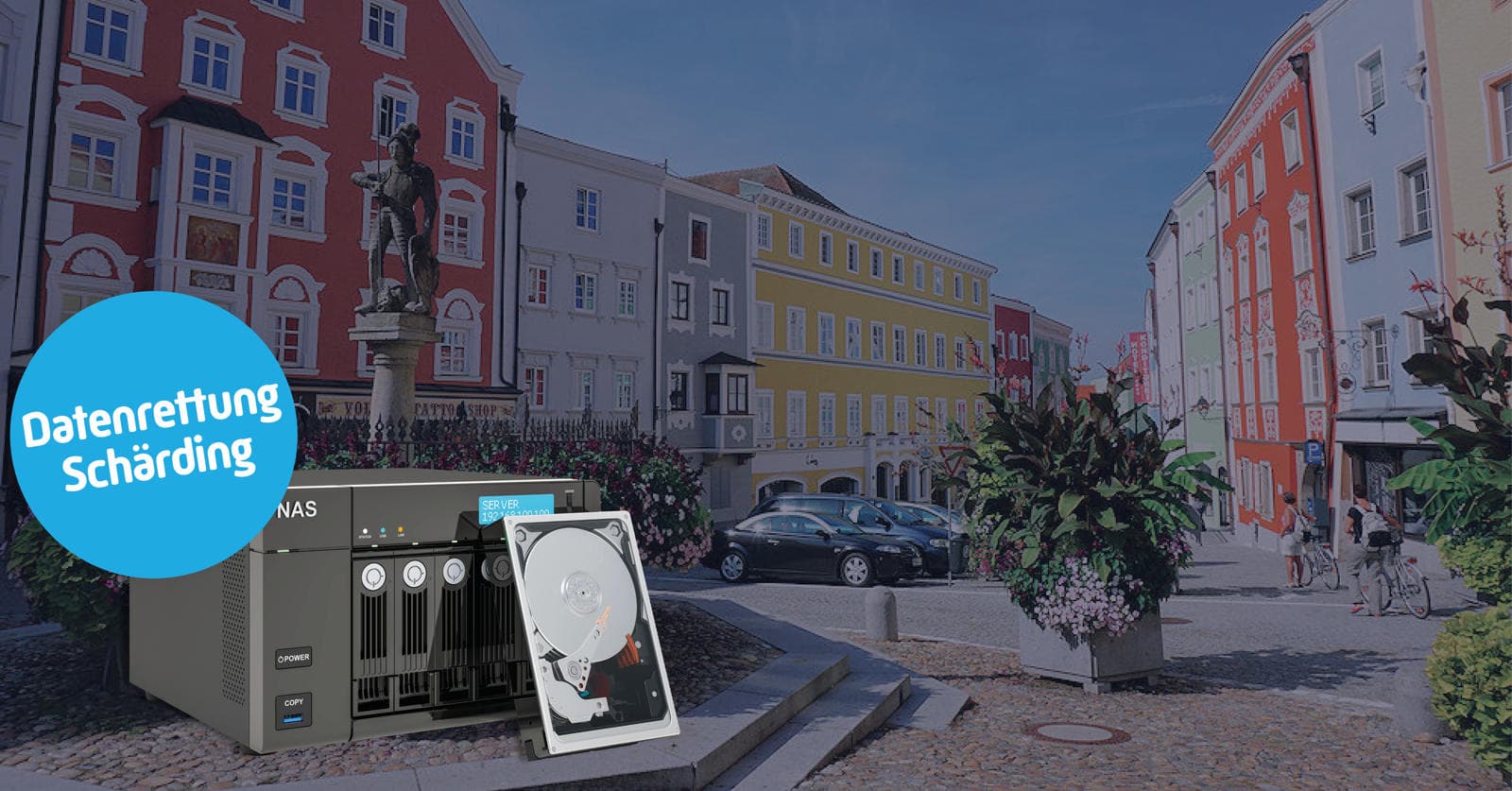 Datenrettung NAS System in Schärding