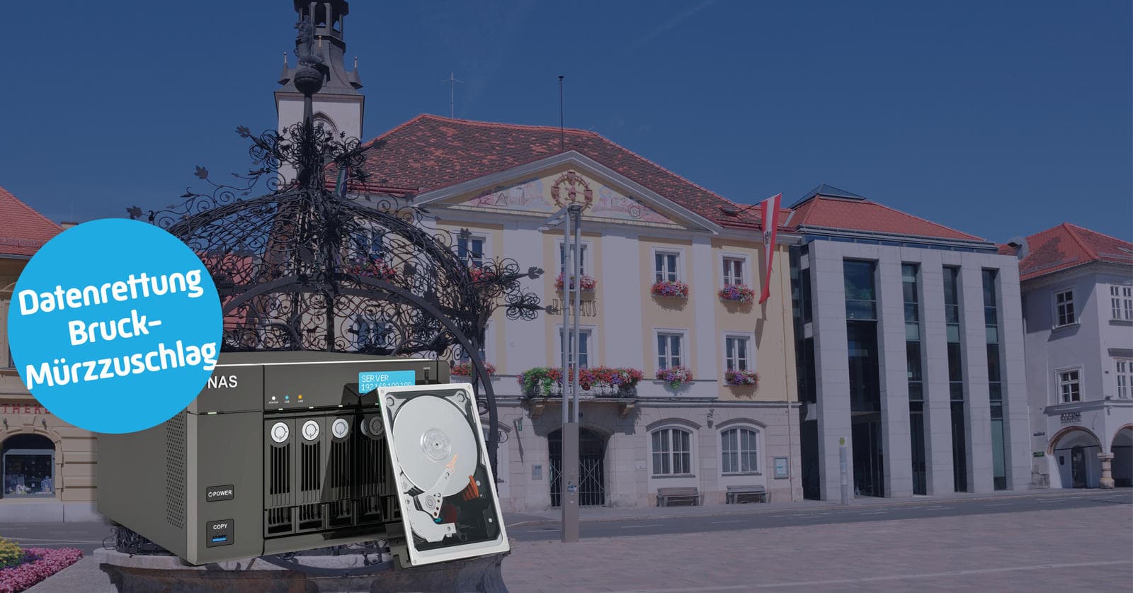 Datenrettung NAS System in Bruck-Mürzzuschlag