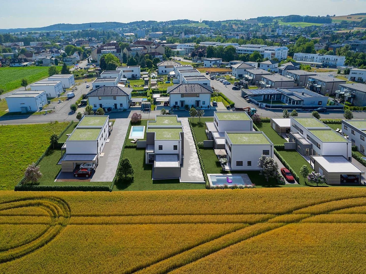 Moderne Doppelhäuser in Wieselburg - Ihr neues Zuhause in der Stadt