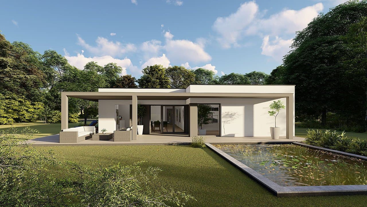 Fertighaus Bungalow - Barrierefreies Wohnen