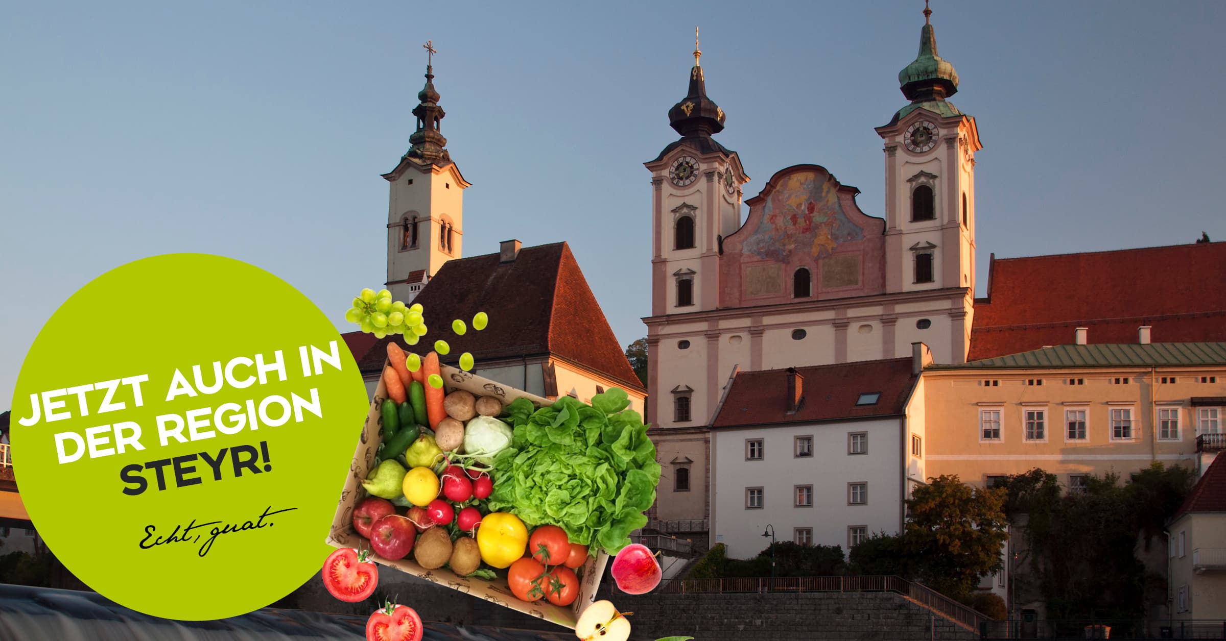 Bio Obst und Gemüse liefern lassen in Steyr