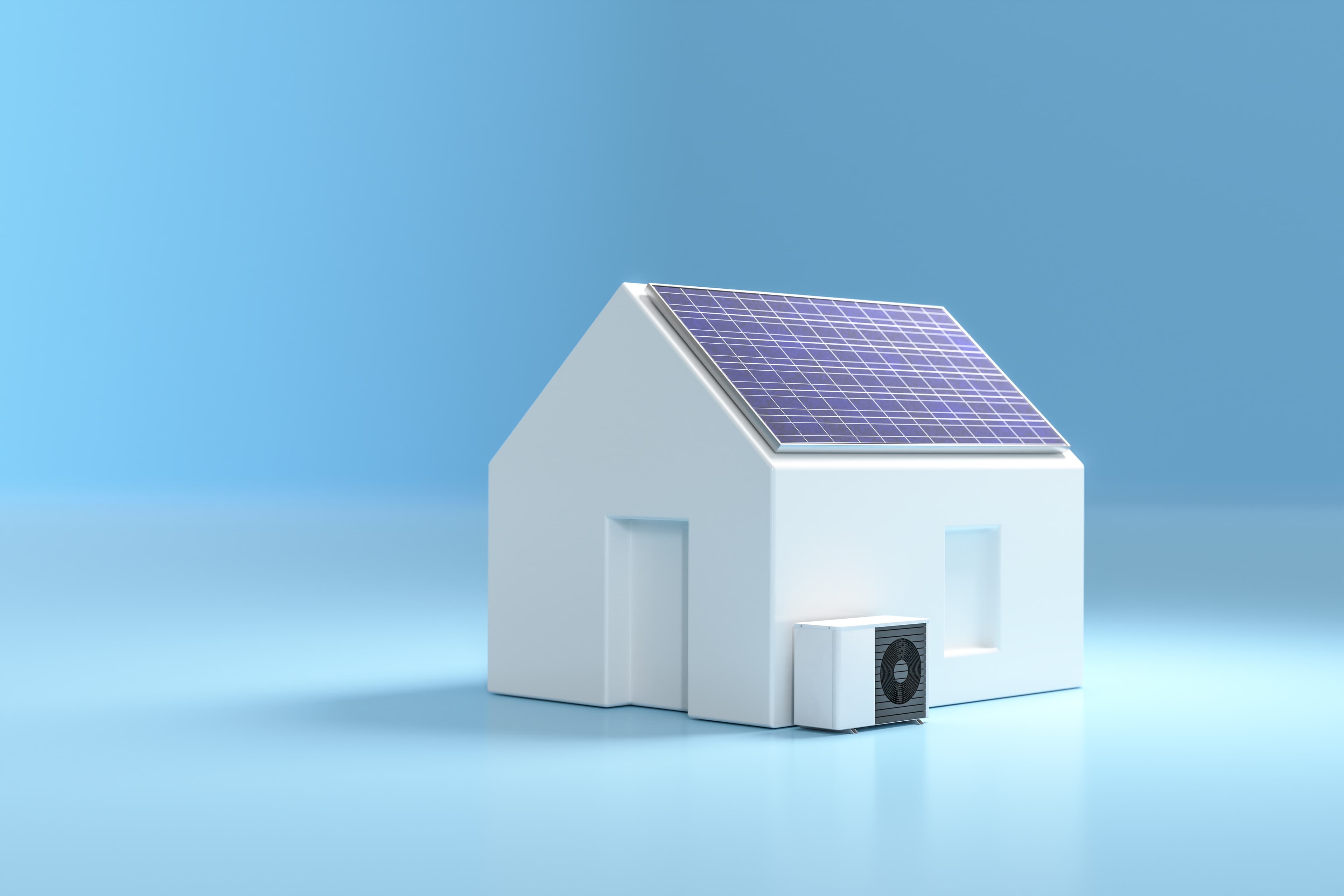 Wärmepumpe und Photovoltaik-Hybridlösung