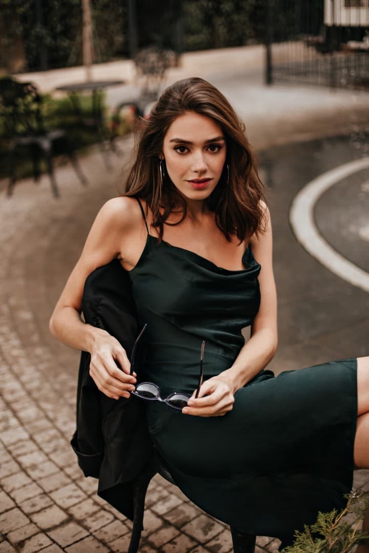 Exklusives Cocktailkleid