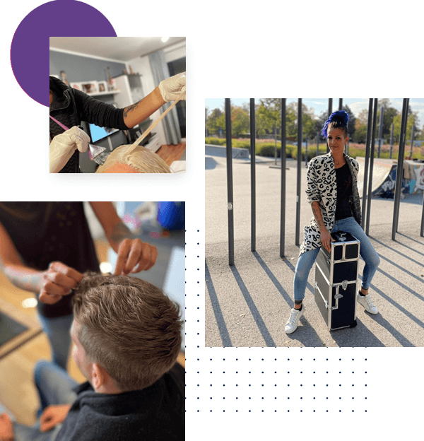 Mobile Hairstylistin