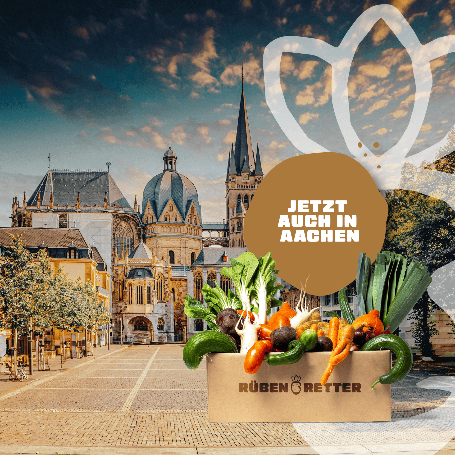Obst und Gemüse nach Hause liefern lassen in der Staedteregion Aachen