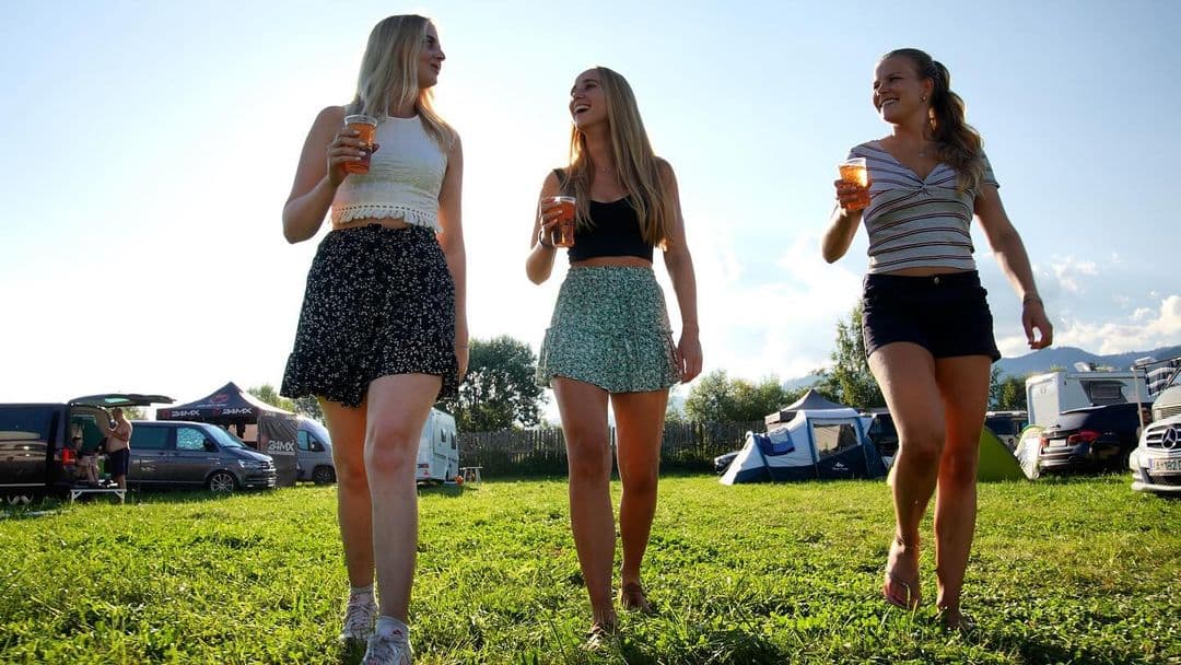 Formel 1 Campingplatz mit gutem Stromnetz am Red Bull Ring