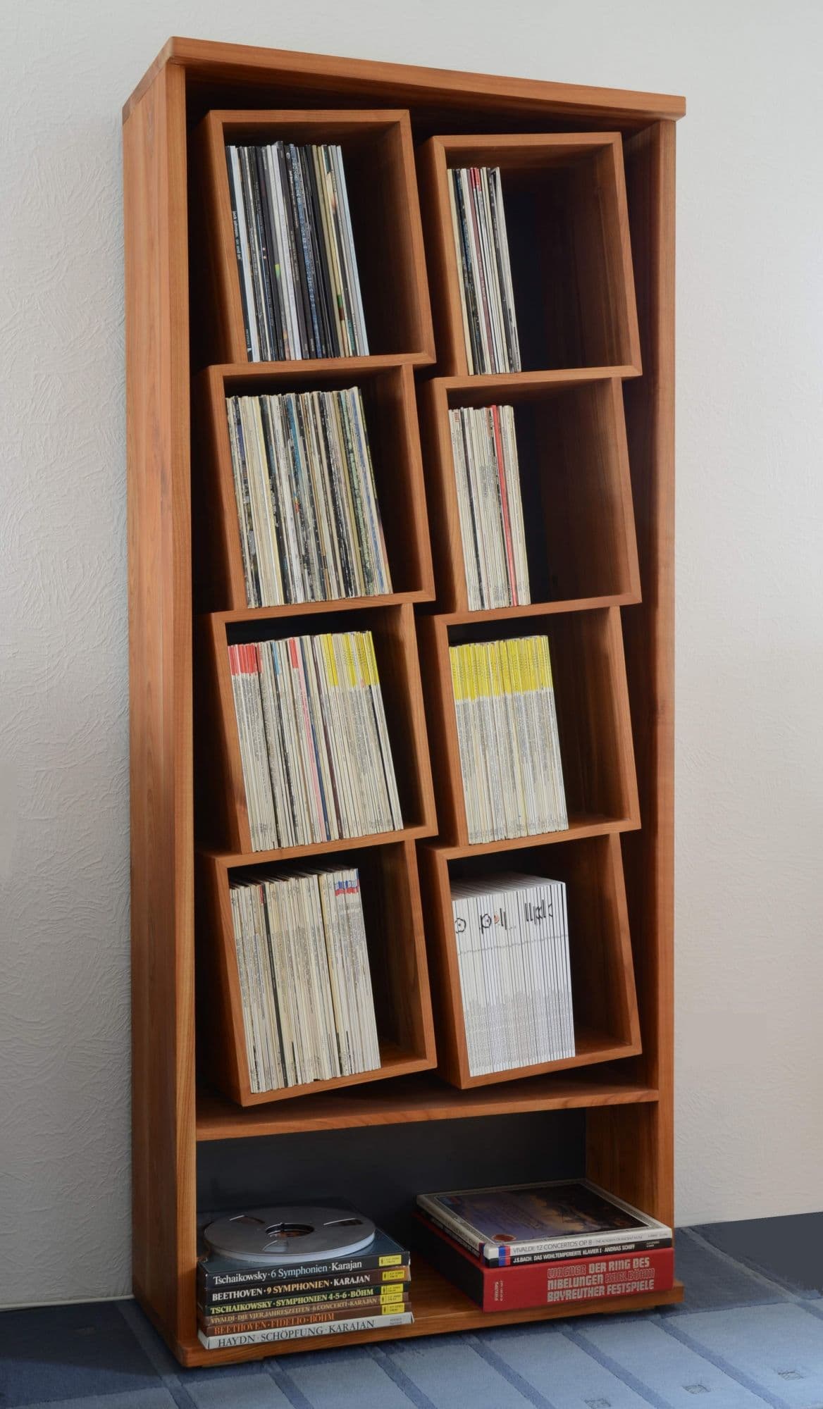 Exklusives Schallplattenregal – Vinylsammlung richtig aufbewahren